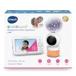 BM5463 Babyphone Video Lightshow Blanc De Vtech -Bébés Produits Magasin 01174905 4