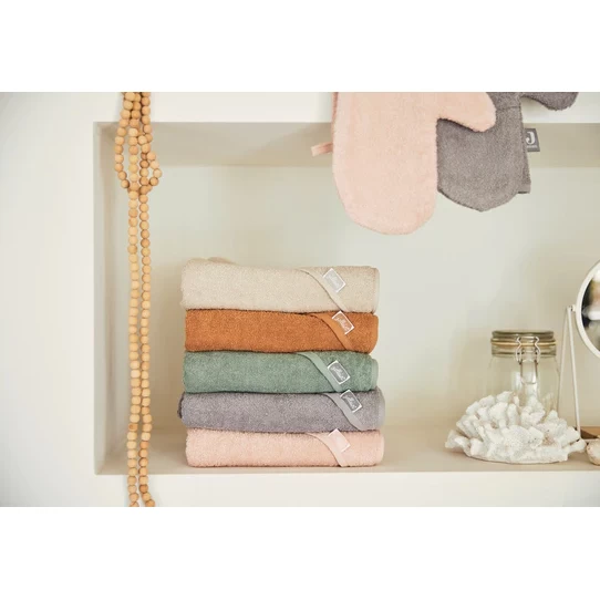 Cape De Bain éponge Ivoire 75 X 75 Cm De Jollein 6 Cape De Bain éponge Ivoire 75 X 75 Cm De Jollein – Image 6