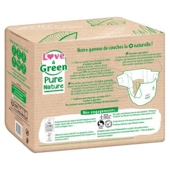 Couches écologiques Pure Nature Eco Label T1 De Love & Green -Bébés Produits Magasin 1036034 3