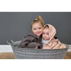 LÄSSIG Peignoir Mousseline Anthracite 12-18 Mois De Lässig -Bébés Produits Magasin 1119346 5 3