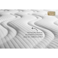 Matelas Coco Latex Blanc De Kadolis -Bébés Produits Magasin 62853744 2