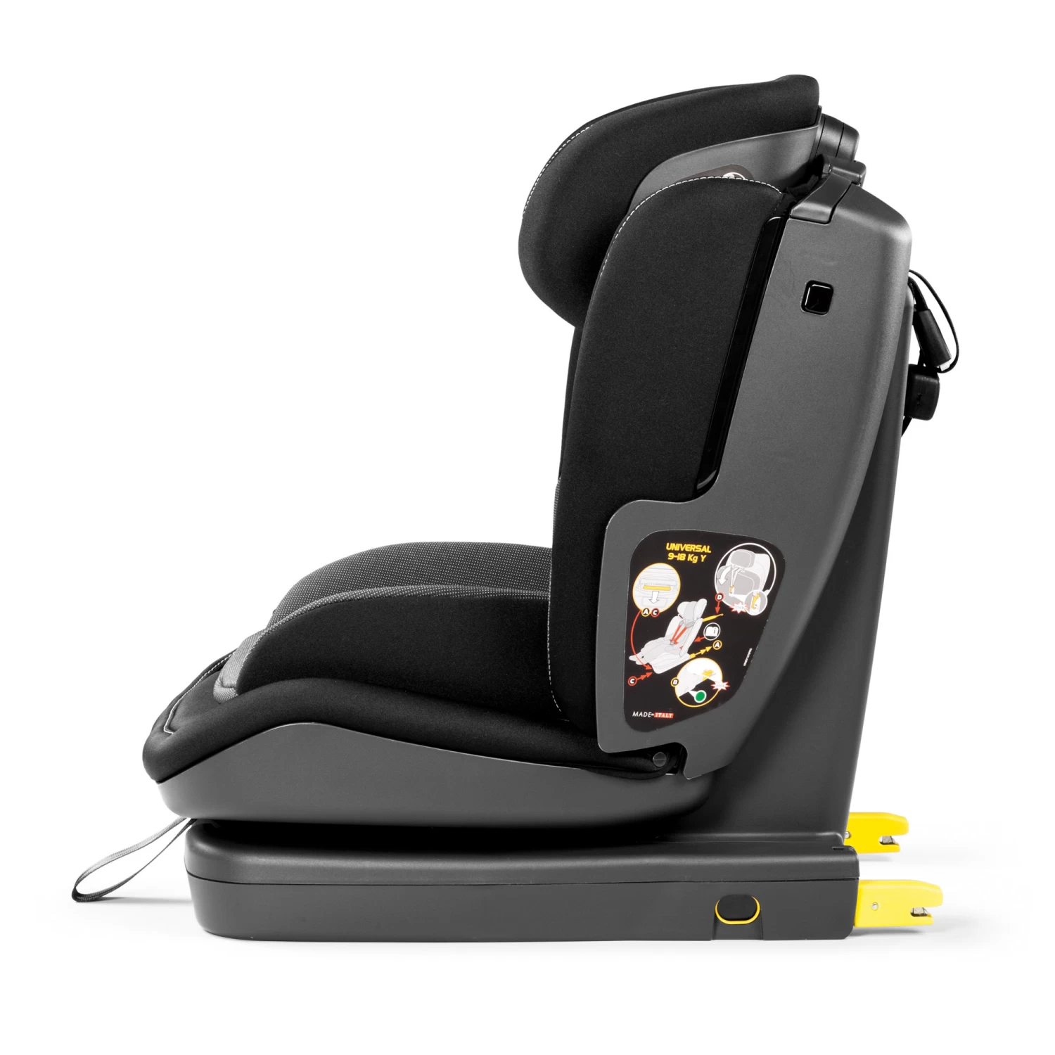 PEG PEREGO Siège Auto Viaggio 1-2-3 Via Crystal Black De Peg-Pérego 4 PEG PEREGO Siège Auto Viaggio 1-2-3 Via Crystal Black De Peg-Pérego – Image 4