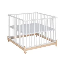 Parc Euro Scandinave Naturel / Blanc De Geuther -Bébés Produits Magasin 78263680 2