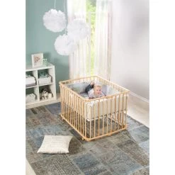 Parc Pliable Lucilee Petit Modèle Gris Pois Gris De Geuther -Bébés Produits Magasin 78960627 2 1