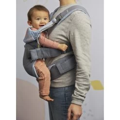 Porte-bébé One Bleu Denim / Nuit Cotton Mix De BabyBjörn -Bébés Produits Magasin 79445434 6