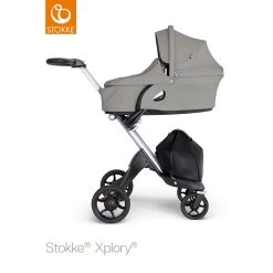 Nacelle Xplory V6 Noir Mélangé De Stokke® -Bébés Produits Magasin 80330086 1